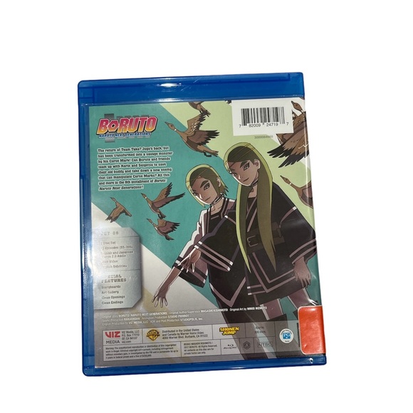 Boruto Naruto Next Generations Shadow of the Curse Mark Blu-Ray DVD Anime Bluray - Picture 2 of 4